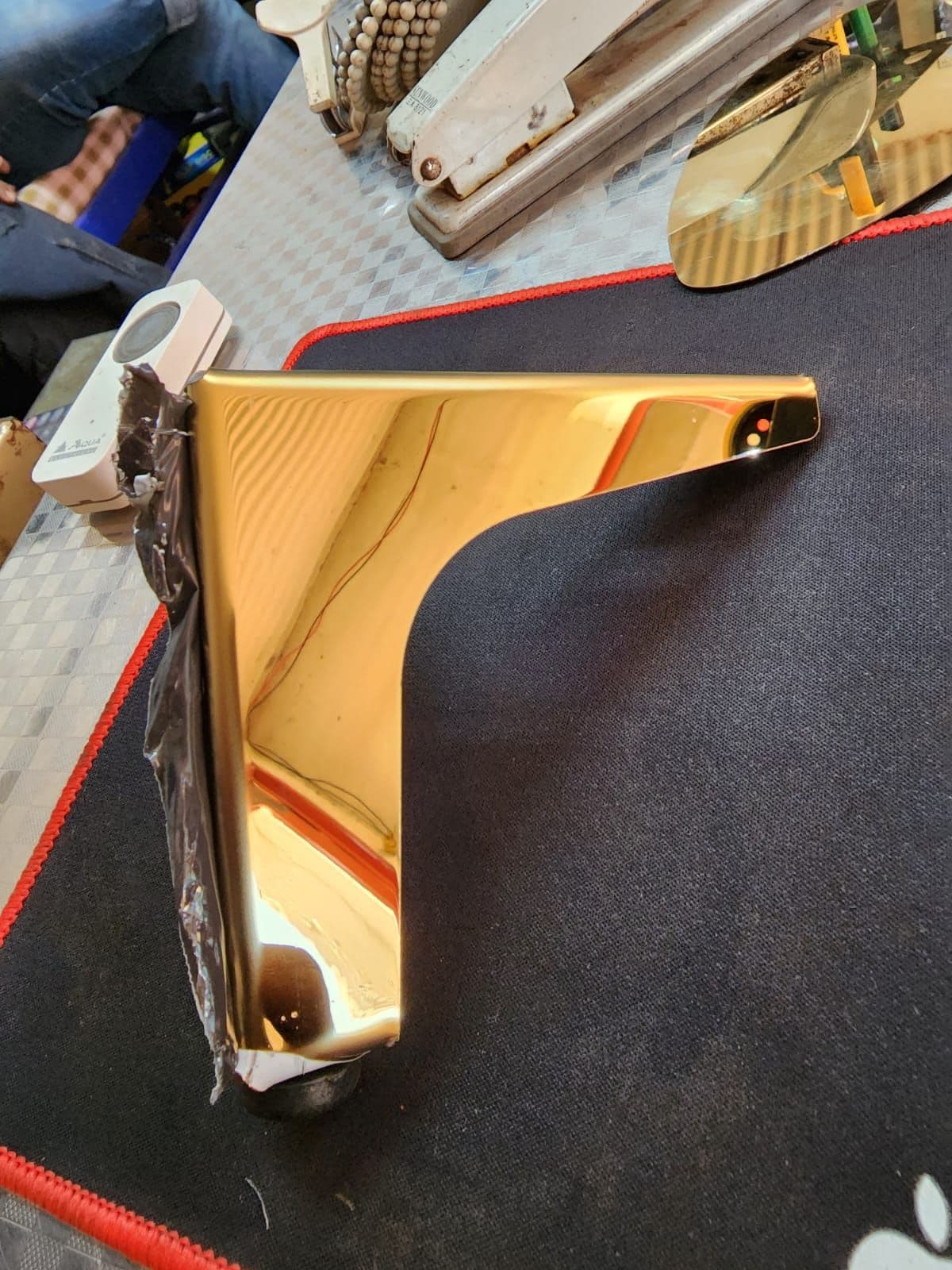 1 piece stainless steel sofa leg gold plated 5 inches - image 5