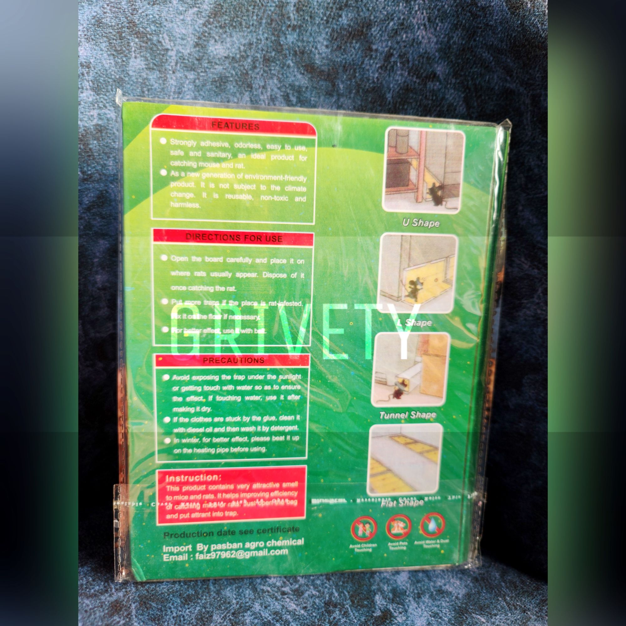 PASBAN Super Glue Rat Boards-3x - image 3